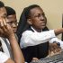 Students joining HTML coding workshop at  Ga-Rankuwa, South Africa, 22 November 2017. Original public domain image from Flickr